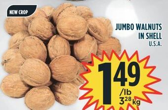 Marché Adonis Jumbo walnuts in shell offer