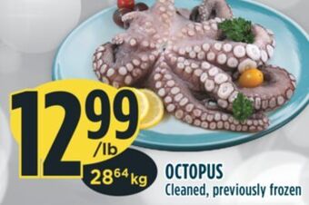 Marché Adonis Octopus offer