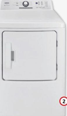 Home Hardware 6.7 cu. ft. front load electric dryer* offer