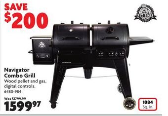 Home Hardware Navigator combo grill offer
