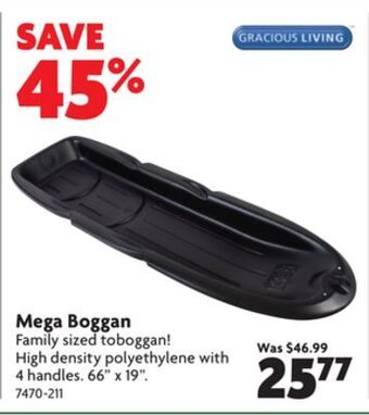 Home Hardware Mega boggan offer