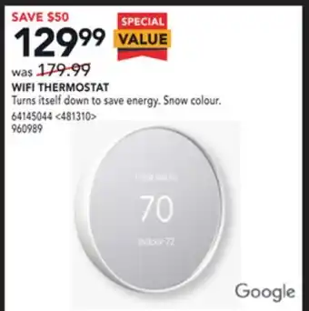 RONA Google wifi thermostat offer