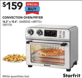 RONA Starfrit convection oven/fryer 16.2" x 15.4" offer