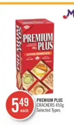 Shoppers Drug Mart Christie premium plus crackers offer