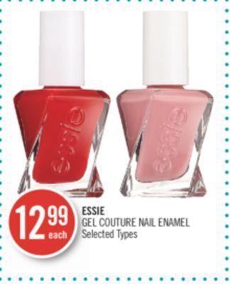 Shoppers Drug Mart Essie gel couture nail enamel offer