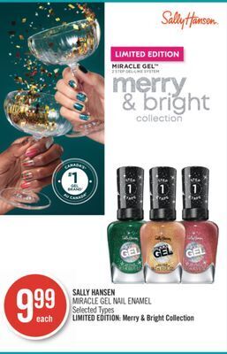 Shoppers Drug Mart Sally hansen miracle gel nail enamel offer