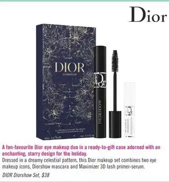Shoppers Drug Mart Dior diorshow set offer