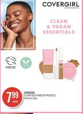 Shoppers Drug Mart Covergirl clean fresh makeup products offer