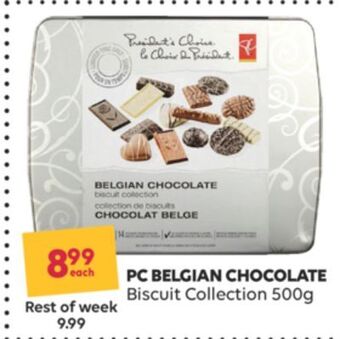 Shoppers Drug Mart Pc belgian chocolate biscuit collection offer