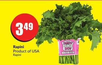 FreshCo Rapini product of usa offer