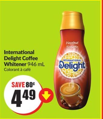 FreshCo International delight coffee whitener 946 ml offer