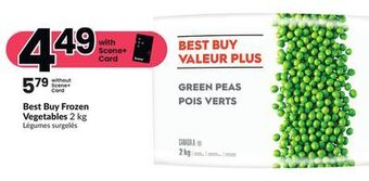 FreshCo Best buy frozen vegetables 2 kg offer