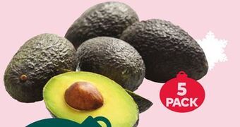 Giant Tiger 5 pack avocados offer
