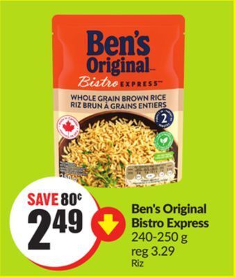 Chalo FreshCo Ben's original bistro express 240-250 g offer