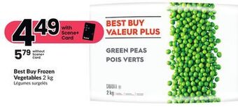 Chalo FreshCo Best buy frozen vegetables 2 kg offer