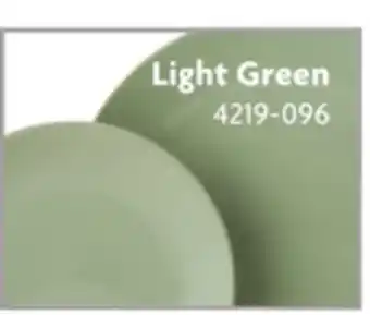 Home Hardware Light green 18 pc. dinnerware set offer