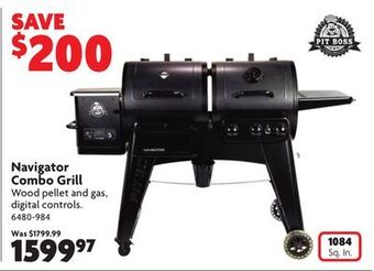 Home Hardware Navigator combo grill offer