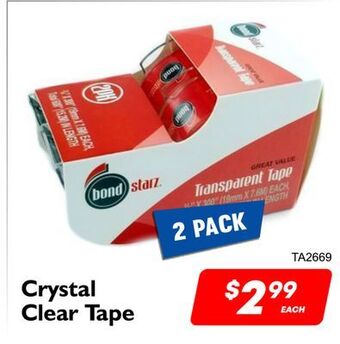 Factory Direct Debranded crystal clear tape offer