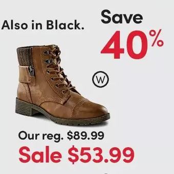 Mark's Boots offer