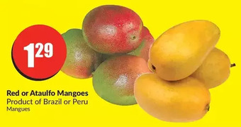 FreshCo Red or ataulfo mangoes offer