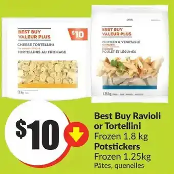 FreshCo Best buy ravioli or tortellini | potstickers offer