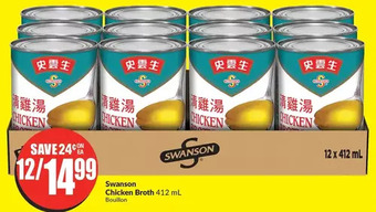 FreshCo Swanson chicken broth offer