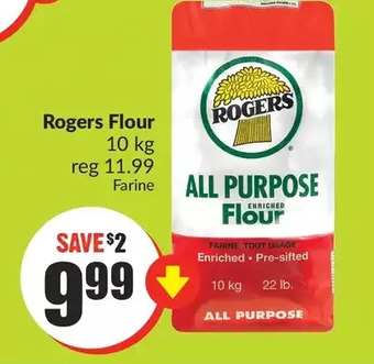 FreshCo Rogers flour offer