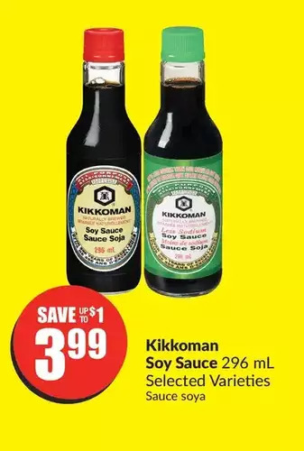 FreshCo Kikkoman soy sauce offer