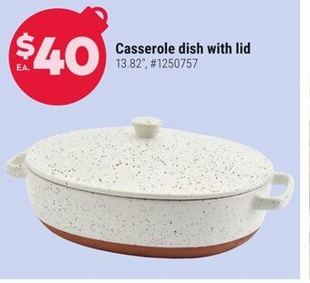 Giant Tiger Casserole dish with lid offer