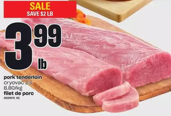 Independent Grocer Pork tenderloin offer