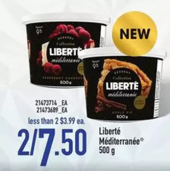Independent Grocer Liberte mediterranee offer