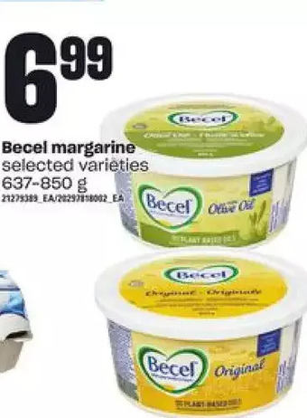 Independent Grocer Becel margarine offer