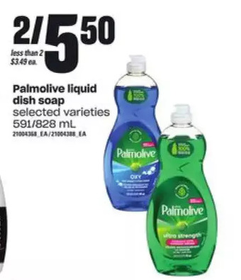 Independent Grocer Palmolive liquid dish soap offer