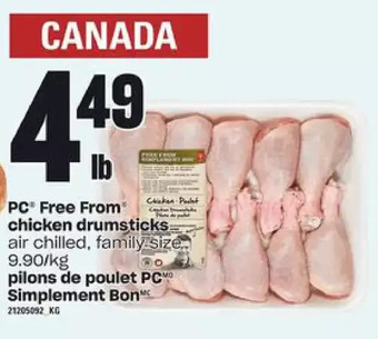Valu-mart Pc free from chicken drumsticks offer