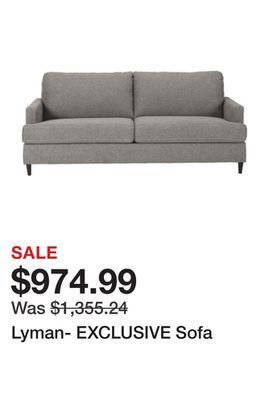Ashley Furniture Lyman- exclusive sofa offer
