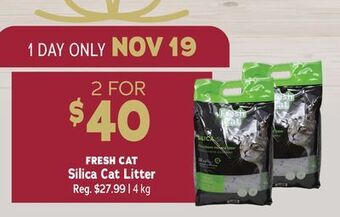 Ren’s Pets Depot Fresh cat silica cat litter offer