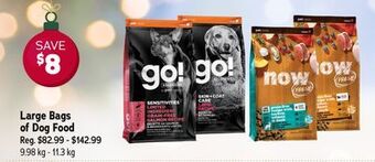 Ren’s Pets Depot Go! solutions large bags of dog food offer