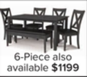 Leon's Belwood 6-piece dining set - grey offer