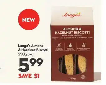 Longo's Longo's almond & hazelnut biscotti offer