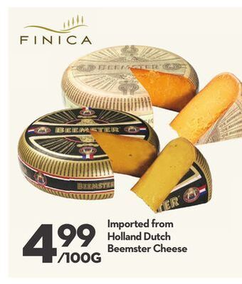 Longo's Dutch beemster cheese offer