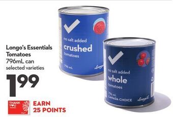 Longo's Longo's essentials tomatoes offer