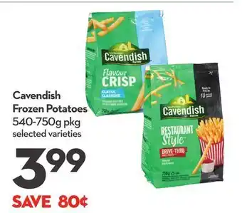 Longo's Cavendish frozen potatoes offer