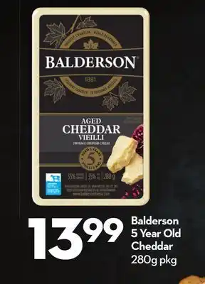Longo's Balderson 5 year old cheddar offer