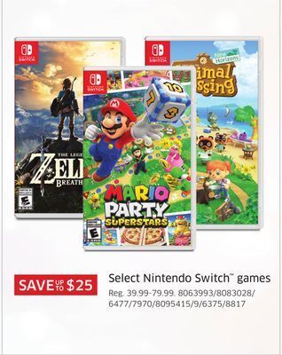 The Source Select nintendo switch games offer