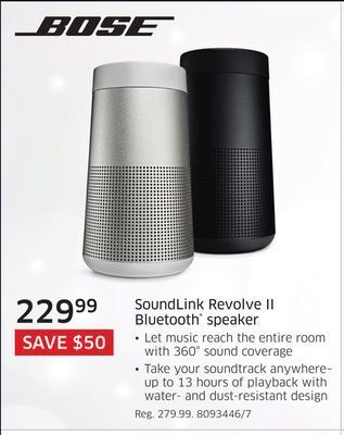The Source Bose soundlink revolve ii bluetooth speaker offer