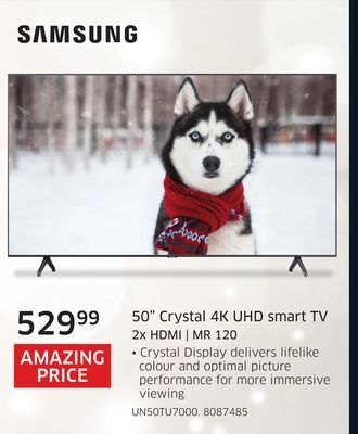 The Source Samsung 50" crystal 4k uhd smart tv offer