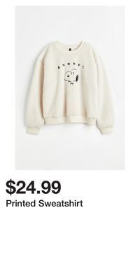 H&M Printed sweatshirt offer