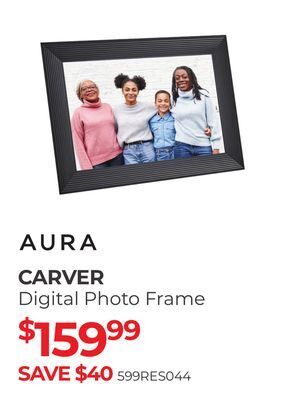 Henry's Aura carver digital photo frame offer