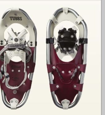 Atmosphere Tubbs women's vertex snowshoes offer