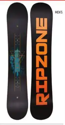 Sport Chek Ripzone men's station 22/23 snowboard offer